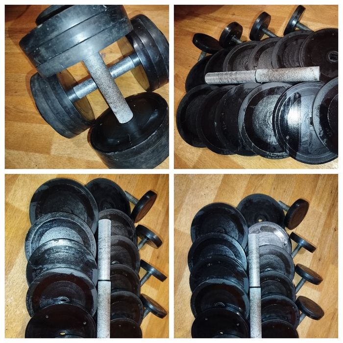 Гири 8,16,24,32 кг. Штанга 155 кг.135 кг., разборные гантели 14кг 24кг