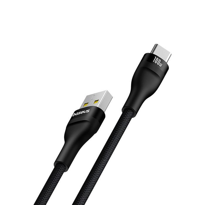 Kabel Baseus Flash 2 Usb-A / Usb-C 100W 2 M - Czarny