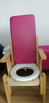 Krzesło rehabilitacyjne -  toaletowe do 30 kg