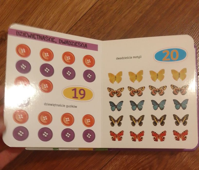 Książka edukacyjna - liczenie
