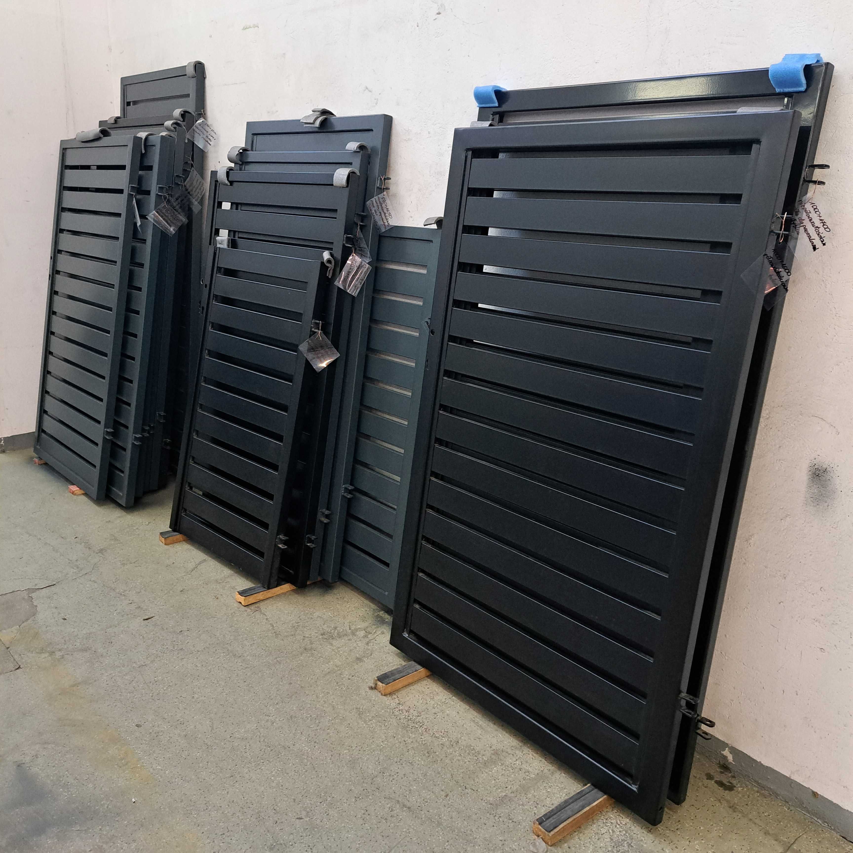 Furtka palisadowa furtka wejściowa kompletna 100 x 170 bramka  brama