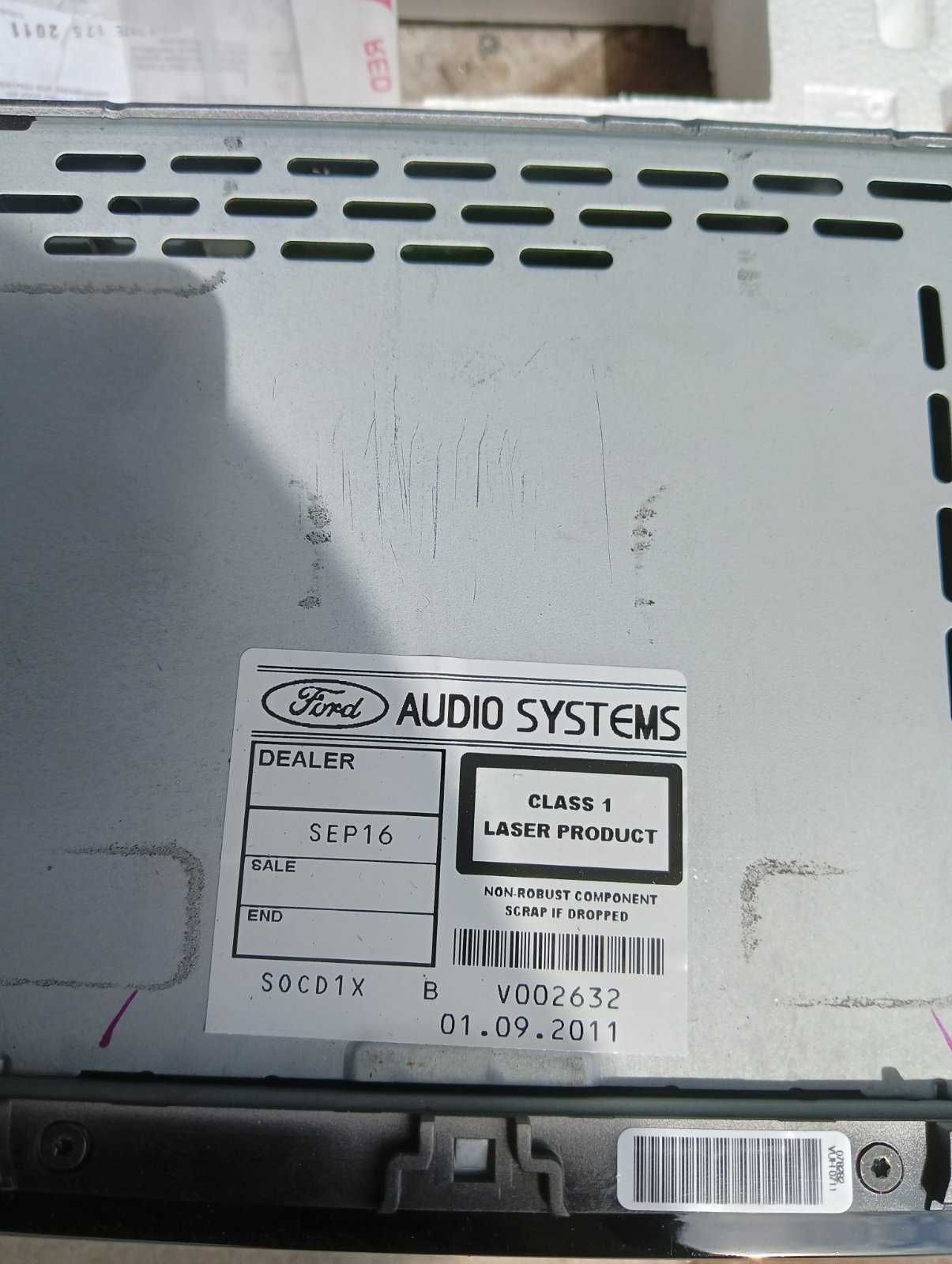 Аудіосистема на Ford Mondeo 4 покоління