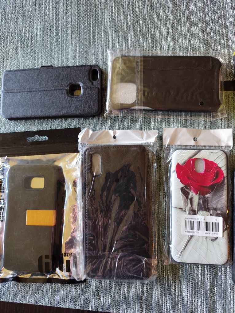 Etui do telefonu 7 szt. 5 nowych