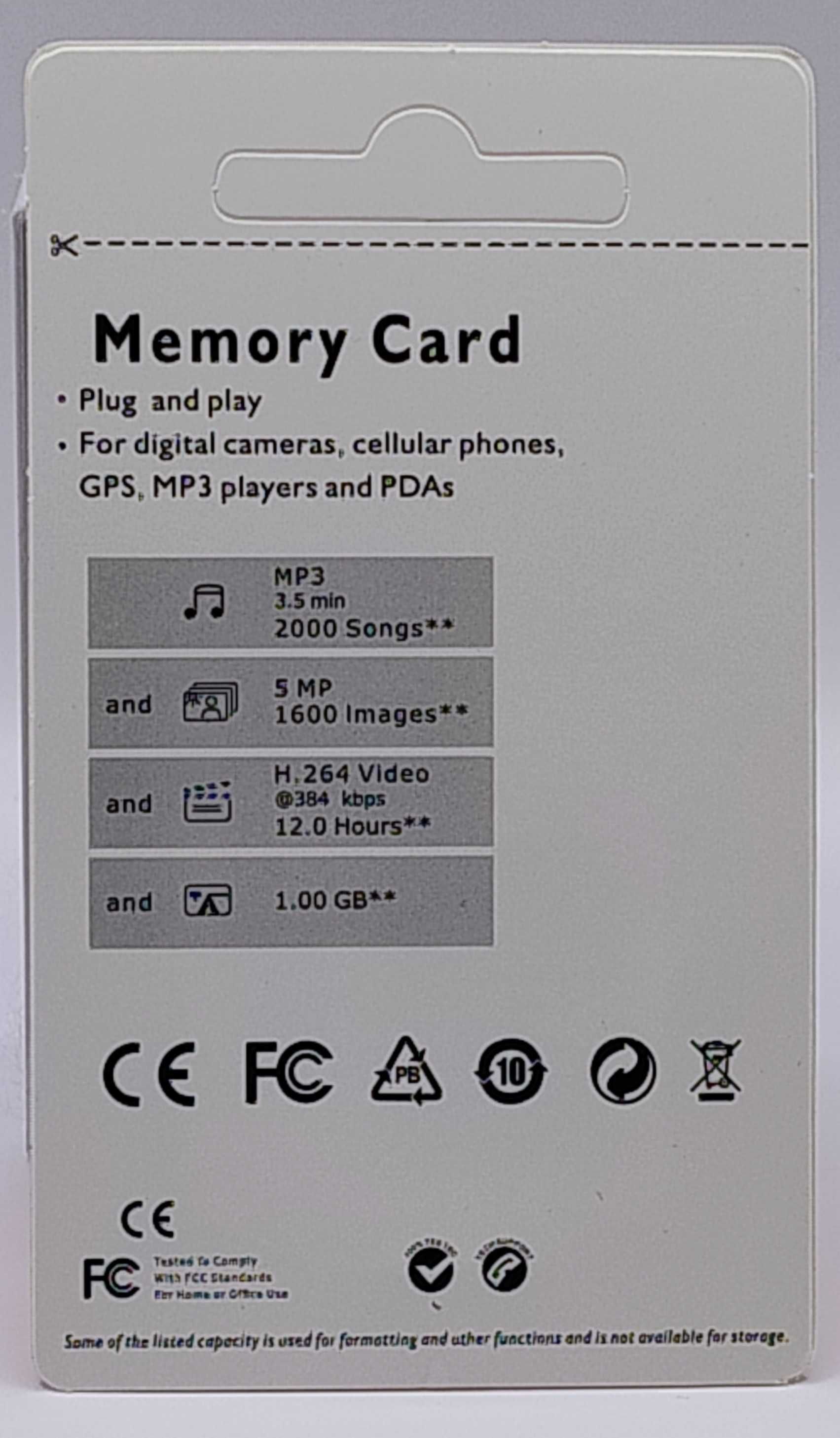 Karta micro SD 2Gb z adapterem