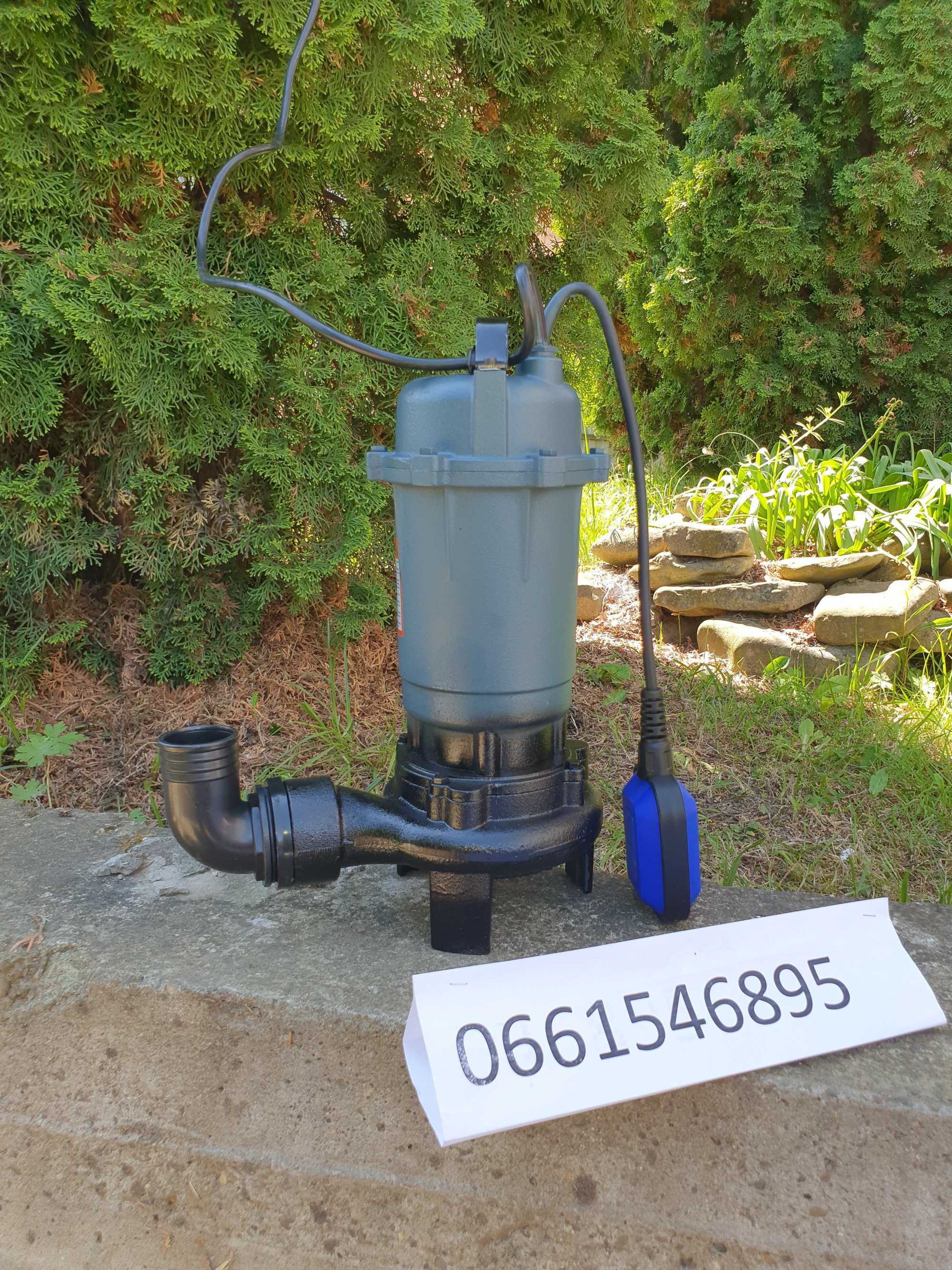 фекальний насос с ножом 2,6 kw измельчителем дробилкой лезвием секатор
