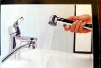 Prysznic umywalkowy DOKŁADANY uniwersalny do mycia głowy