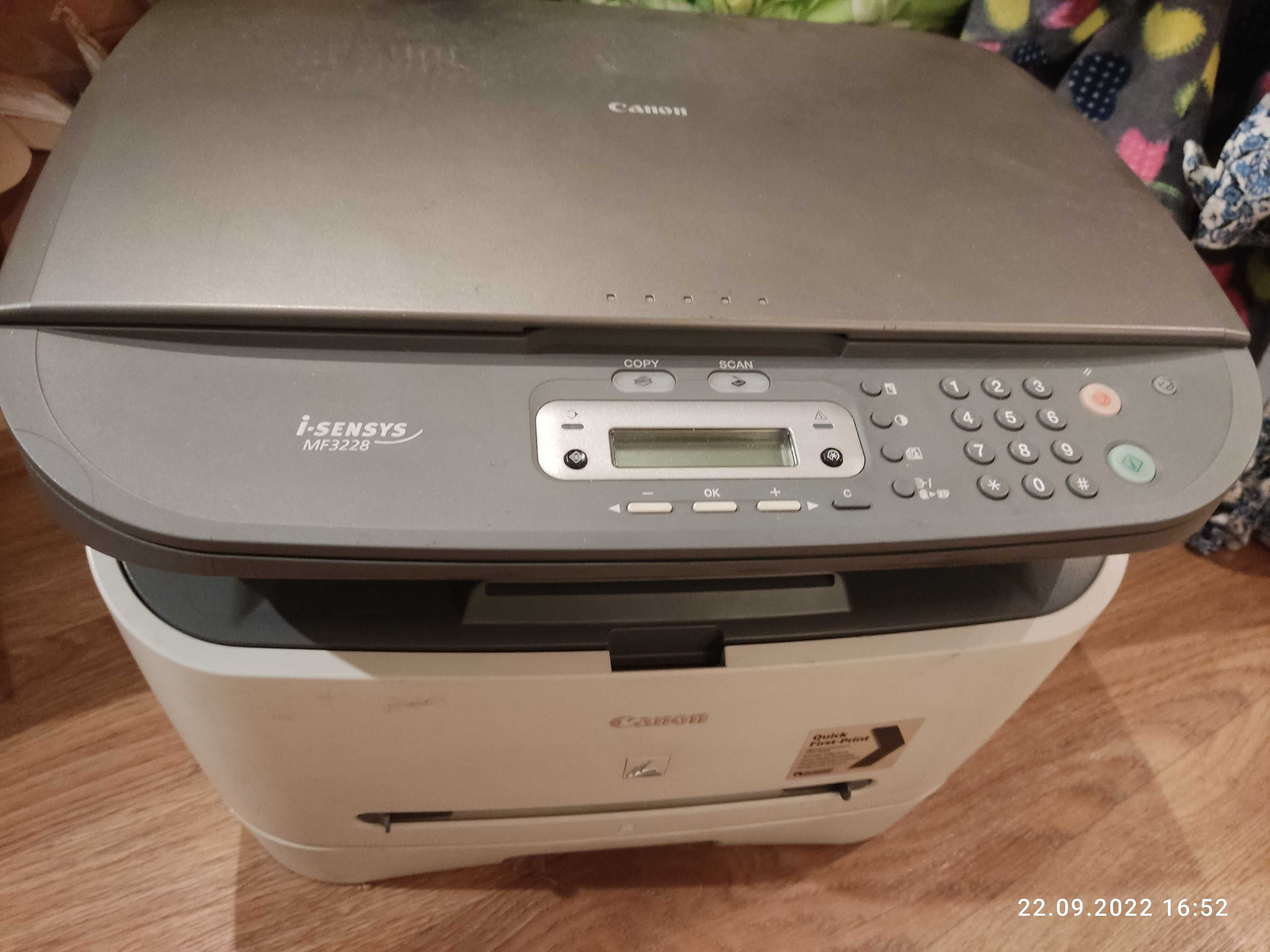 Легендарное МФУ CANON 3228 , Нечипованный, Обслужен Гарантия