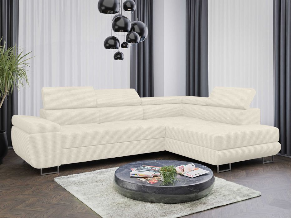 Narożnik Sofa Anton L funkcja spania lewy Poso 38 sprezyna falista