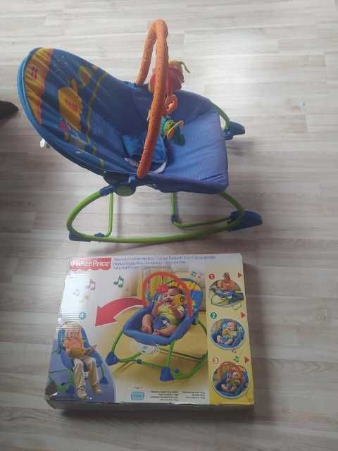 leżaczek  fisher price