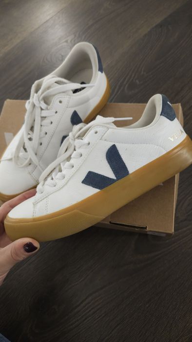 Кеди Veja Campo 37 натуральна шкіра