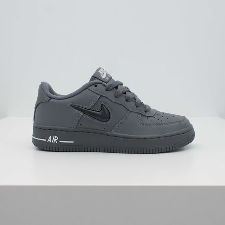 кросівки Nike Air Force 1 Jewel Low Leather Monochrome Gray