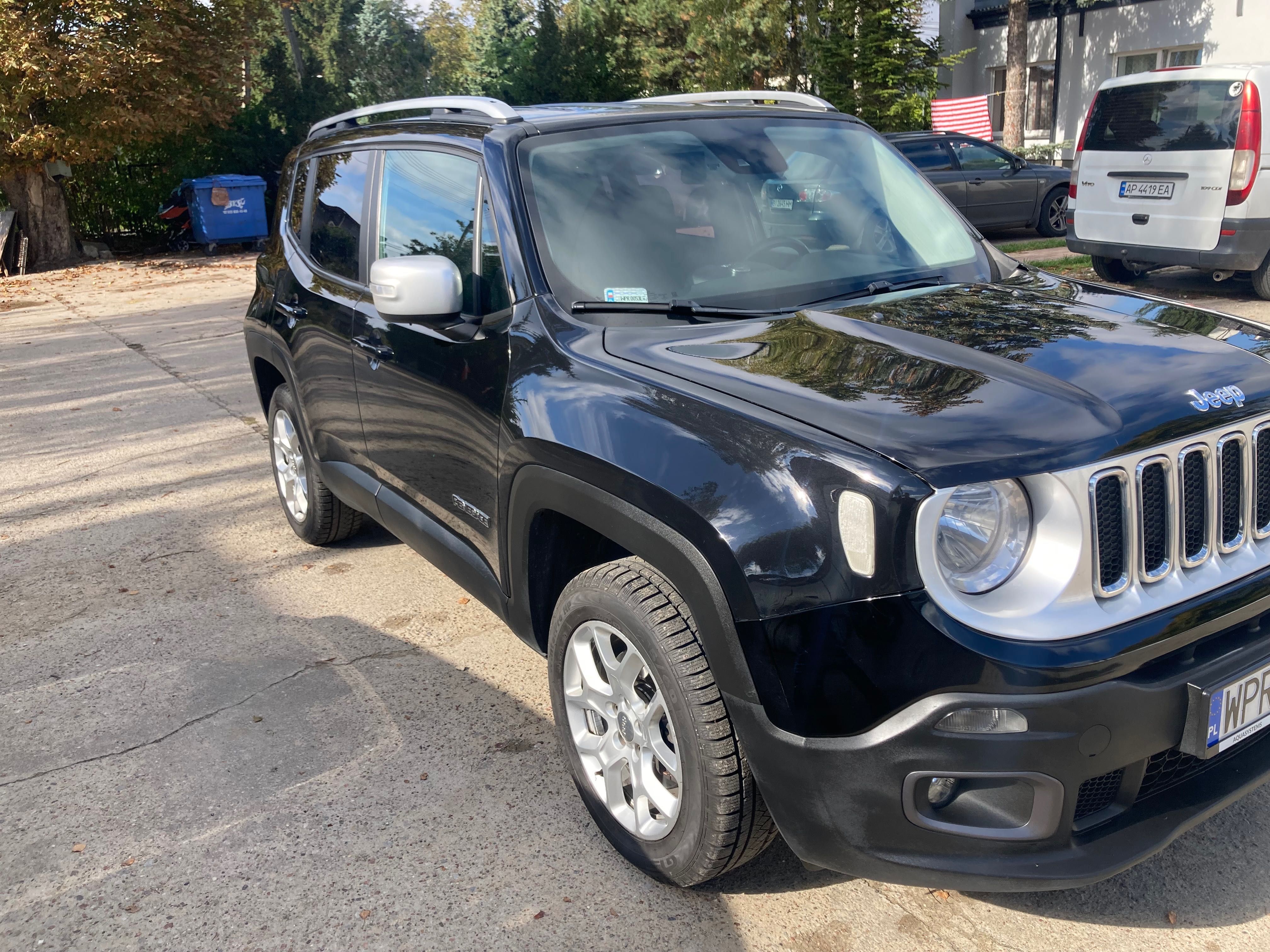 Jeep renegade 4x4 automat salon pl benzyna 170 km