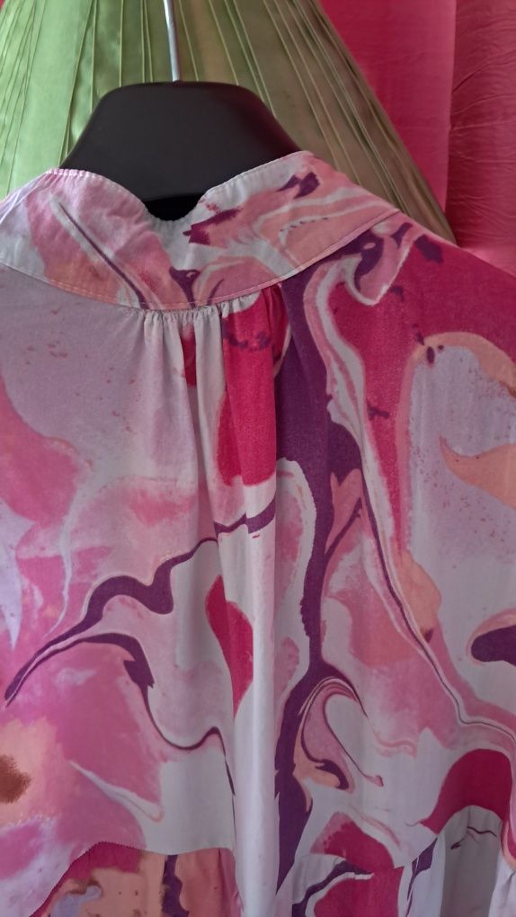 Vestido XL de algodão multicolor em muito bom estado