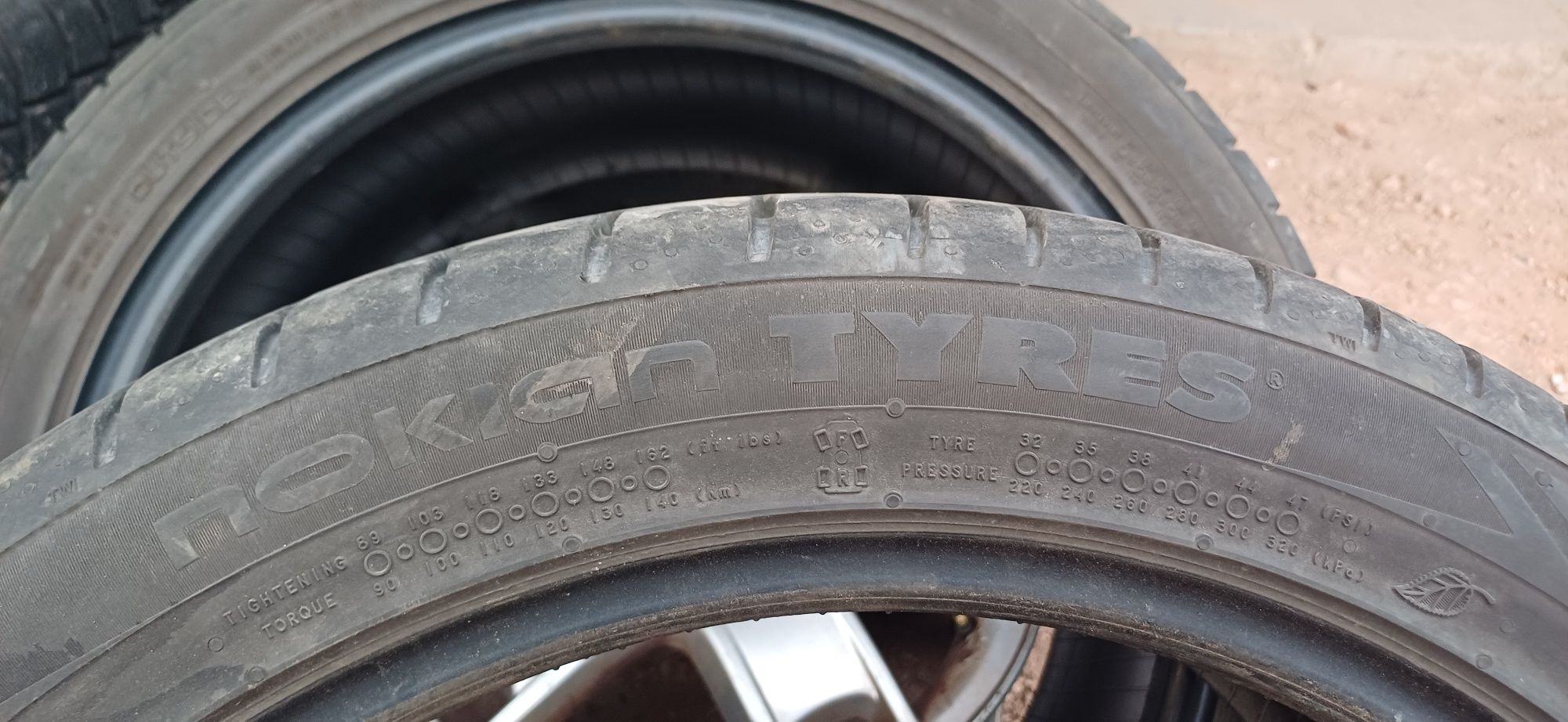 Opony 225x45x17 z 2020 Roku