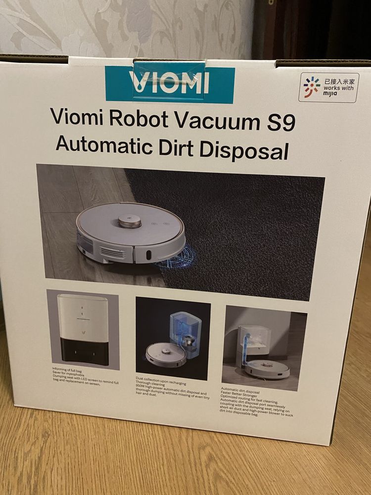Робот пилосос viomi s9
