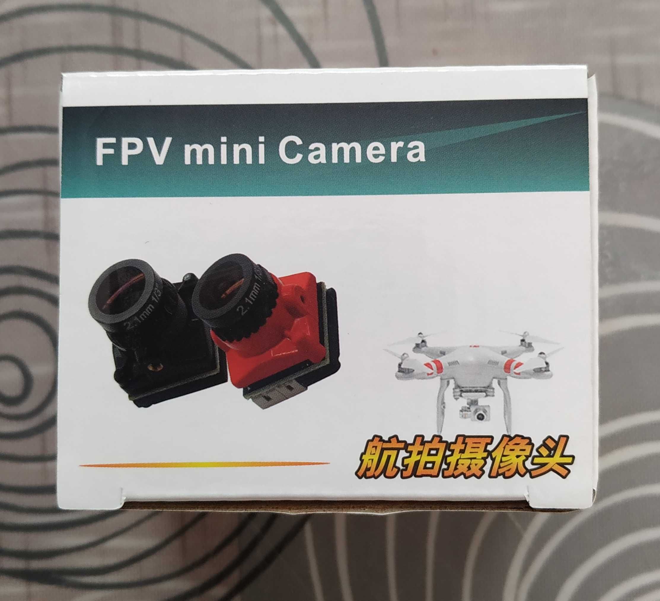 FPV  камера до дрона 1800TVL 2,1 мм NTSC/PAL с OSD