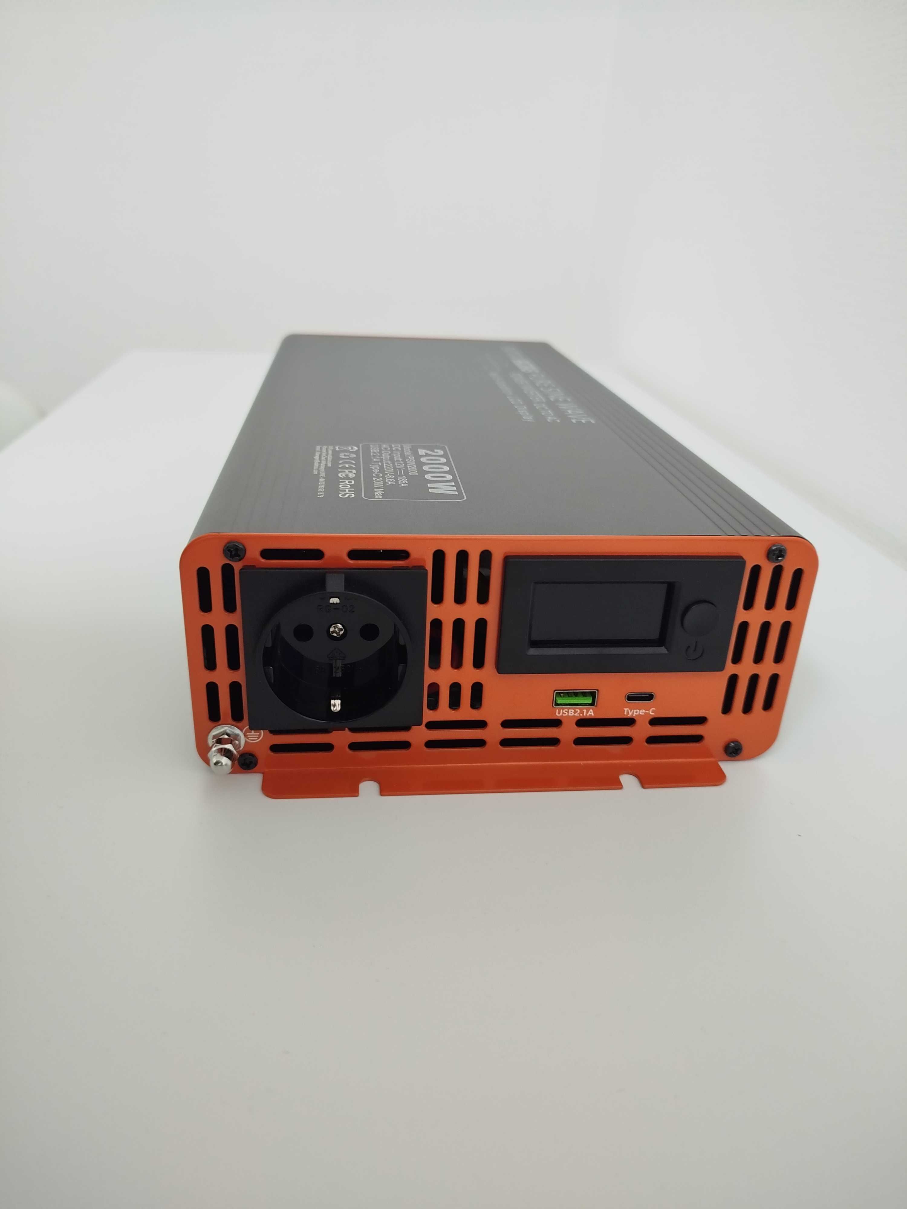 Інвертор DATOUBOSS 2000Вт - 12v чистий синус