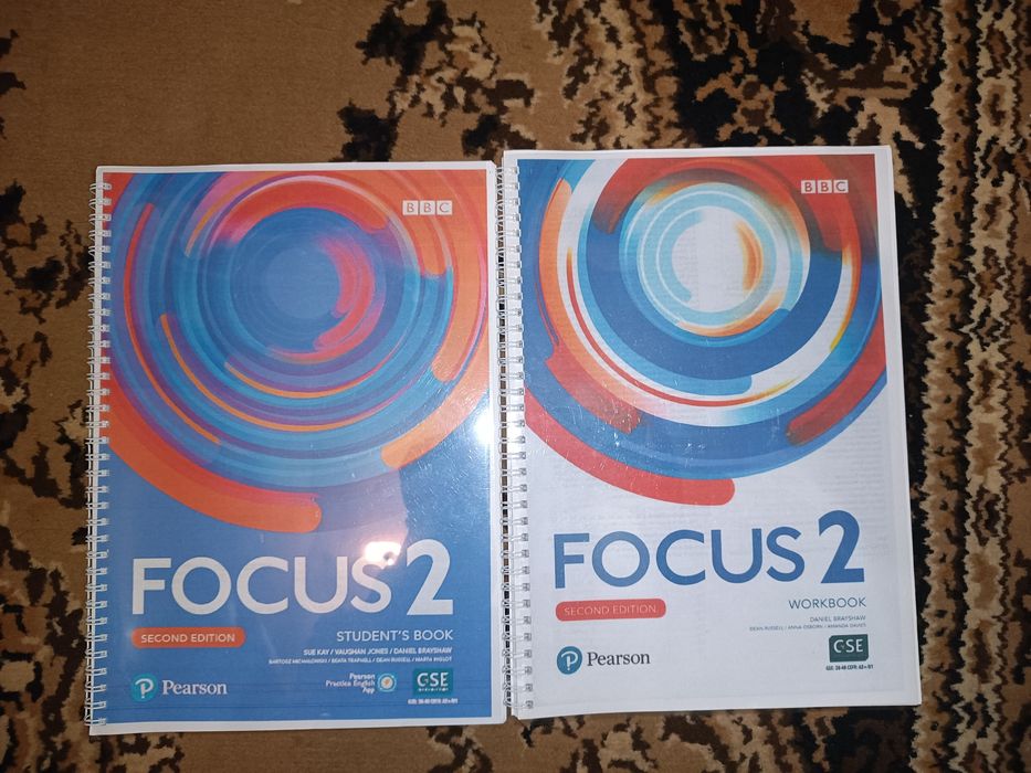 англійська мова, робочі зошити Focus