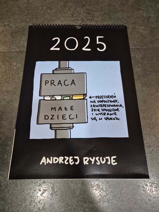 Kalendarz 2025 Andrzej Rysuje