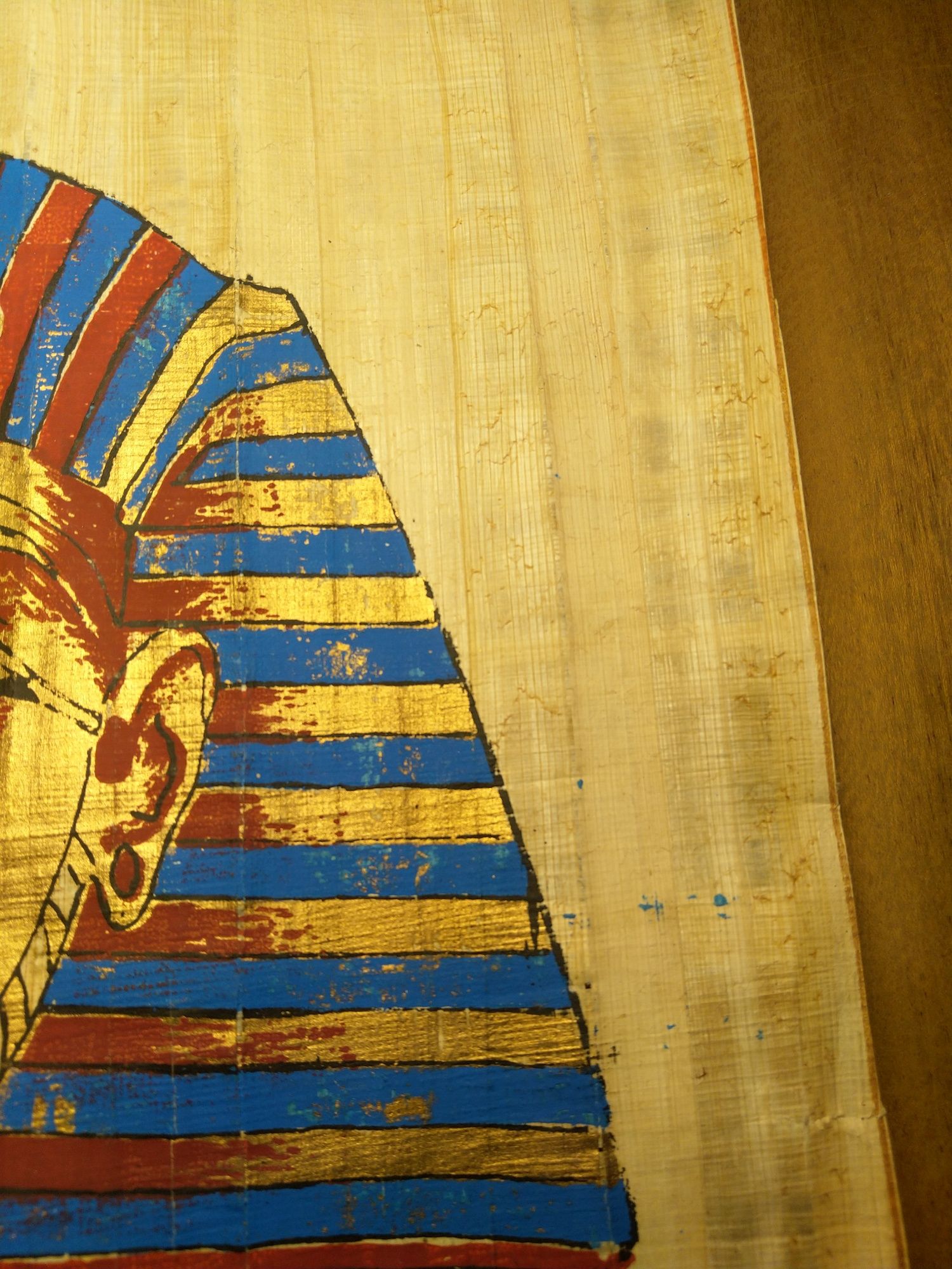 Oryginalny obraz Tutankhamon tunankhamun papirus z Cairo