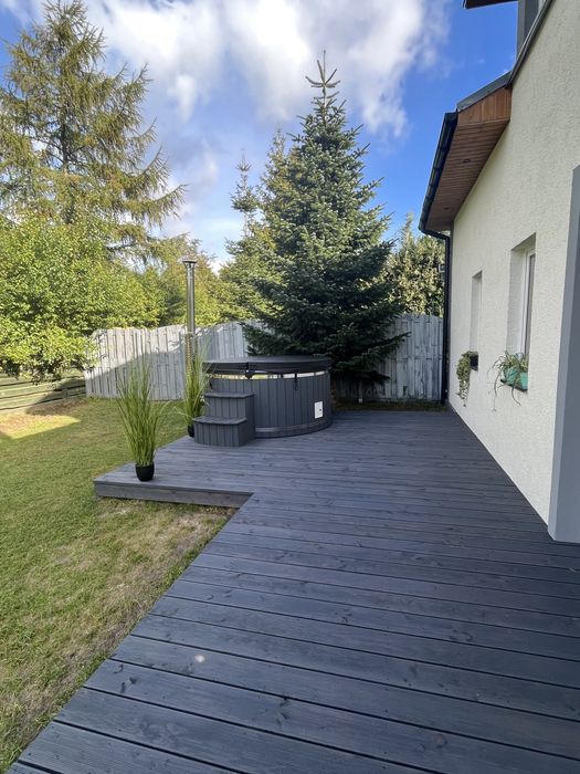 Duży domek Kopalino kominek, balia - Sylwester niedostepny