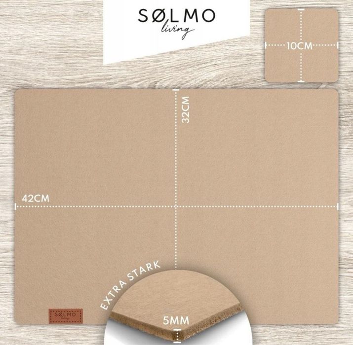 Podkladki filcowe na stol