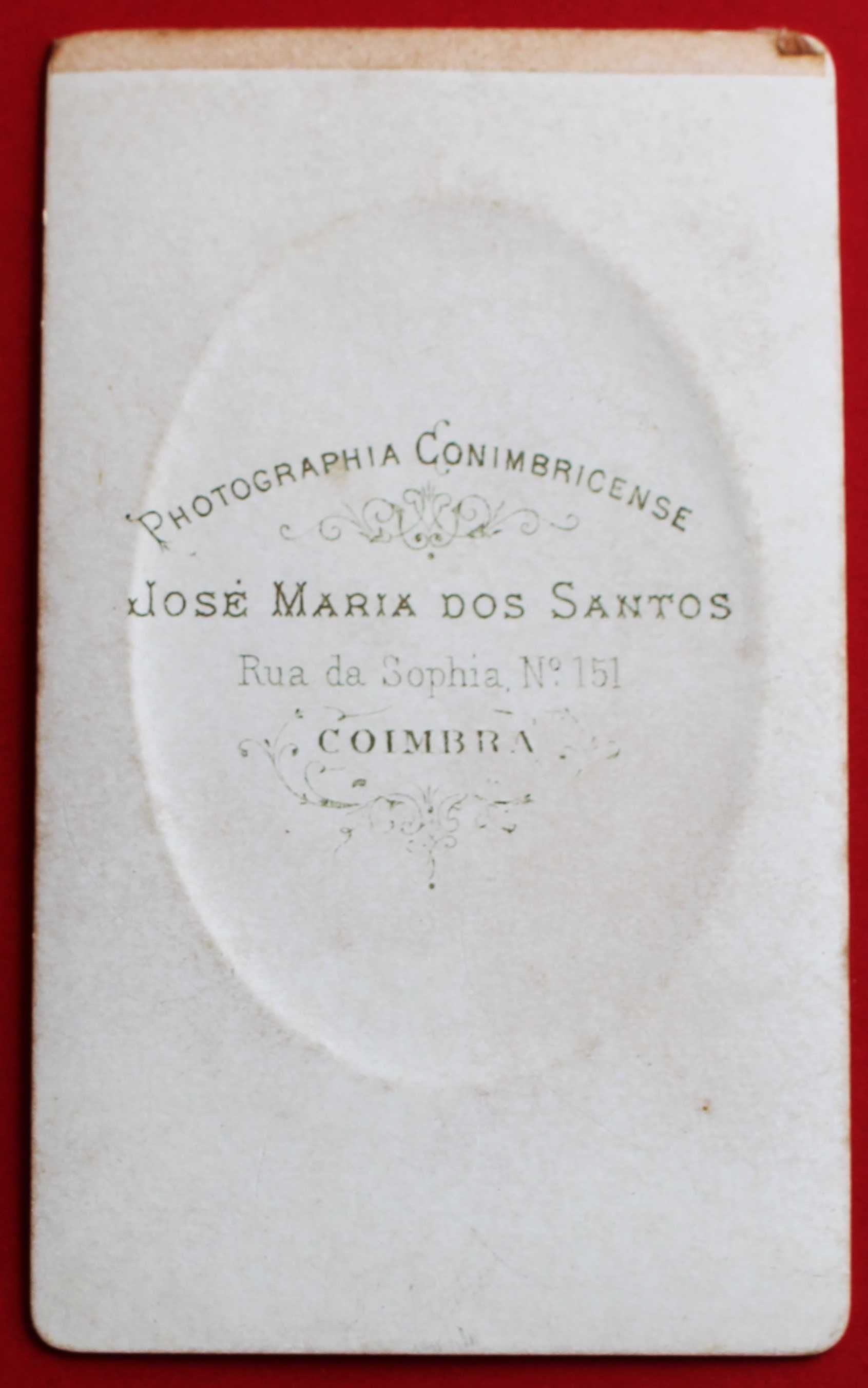 Coimbra CDV José Maria dos Santos Photographia Conimbricense