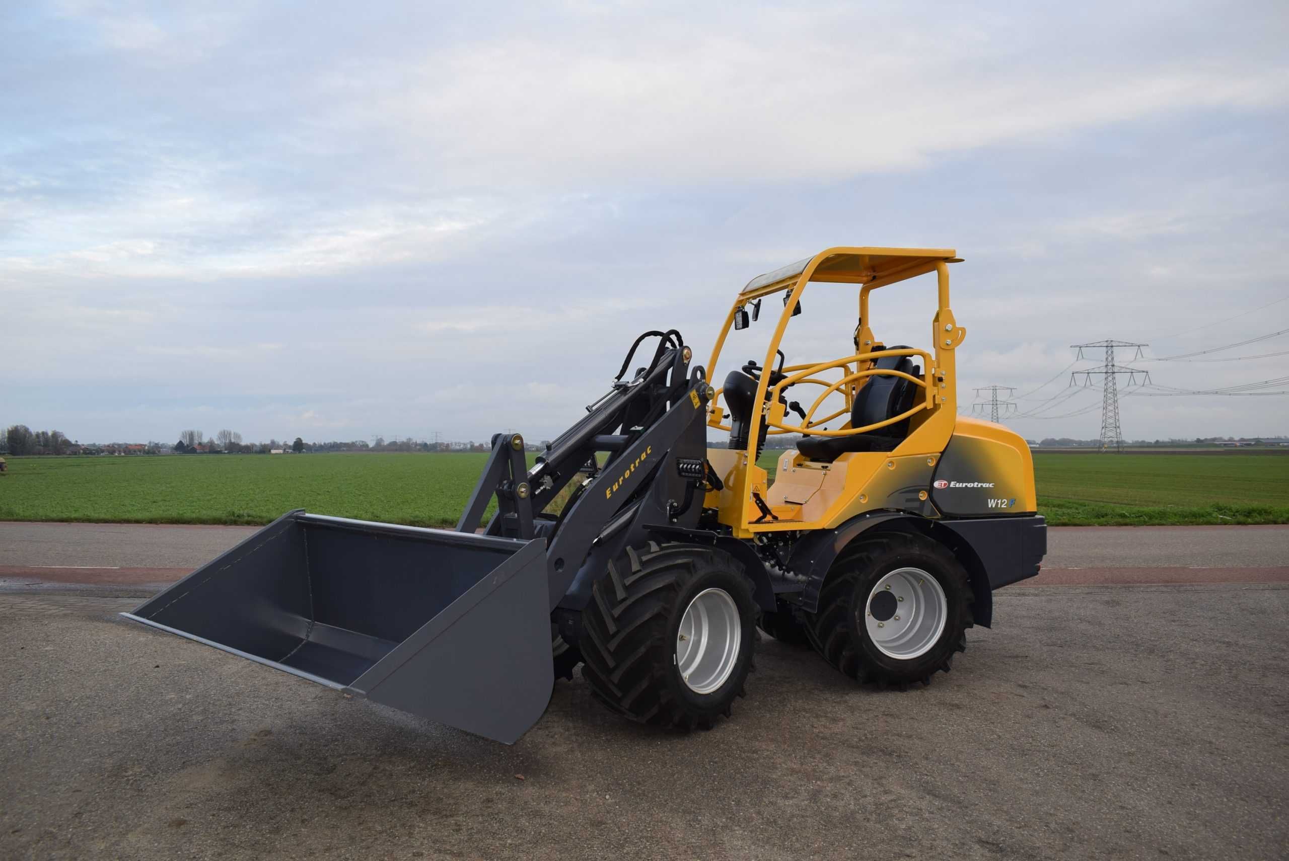 Ładowarka EUROTRAC W12F Yanmar 44KM I Udźwig 1600 kg I 4x4 I NOWA 2025