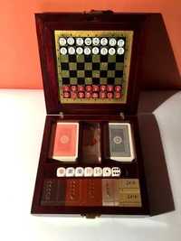 ITALCARDS - caixa de jogos - anos 80 - 21 x 21 x 5,5 cm/s