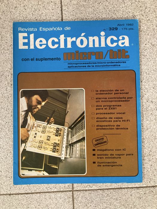 Conjunto de 4 Revistas, Revista Española de Eletrónica