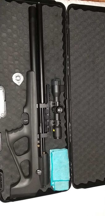 PCP FX Wildcat MK3 Sniper .22/5.5 + moderador de som Weihrauch