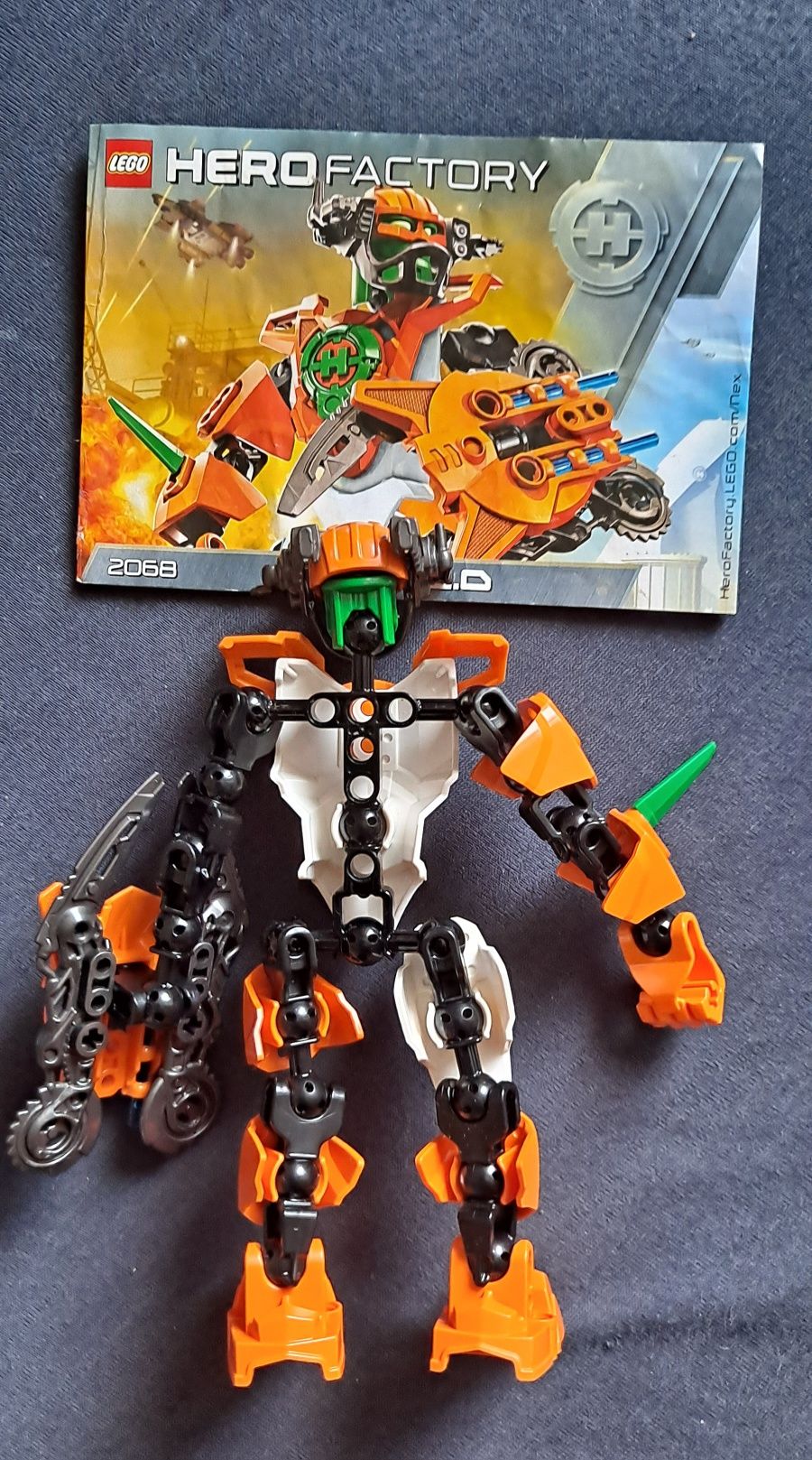 Lego 2068 Hero Factory Nex 2.0