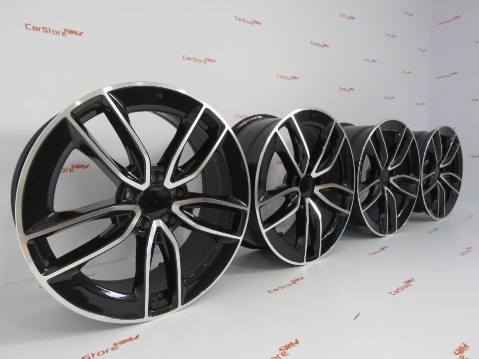 Jantes  Look Mercedes  Cla 18 8 et 45 5x112  PRetas + Polidas