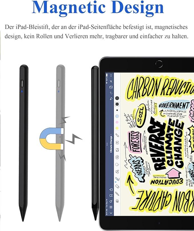 rysik stylus pom do ekranów dotykowych 1,5mm ios android czarny vv