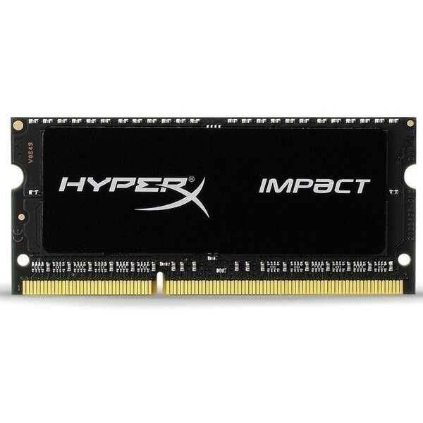 Модуль пам'яті HyperX Impact 8GB SO-DIMM DDR3L 1600 MHz (HX316LS9IB/8)