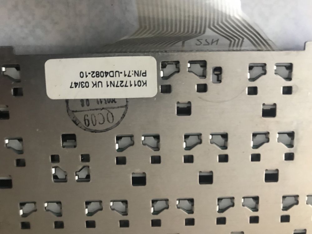 Клавіатура fujitsu siemens amilo d7830