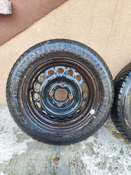 Koła Stalowe 13 cali 4x98 155x70 Przyczepa Niewiadów Polonez Fiat