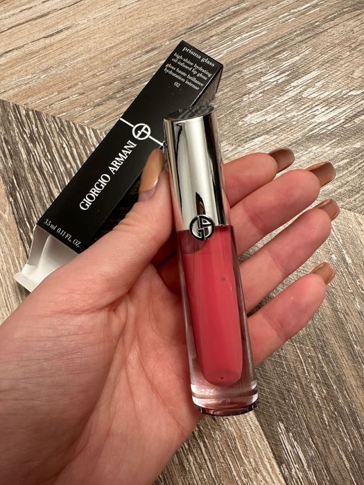 Giorgio Armani prisma glass 02 candy halo - lip gloss błyszczyk do ust