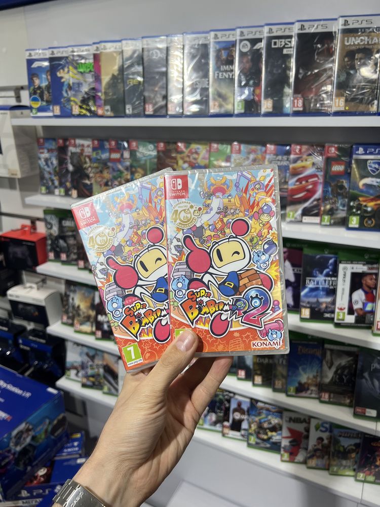 Super Bomberman 2 New! / nintendo switch ! Гарантія