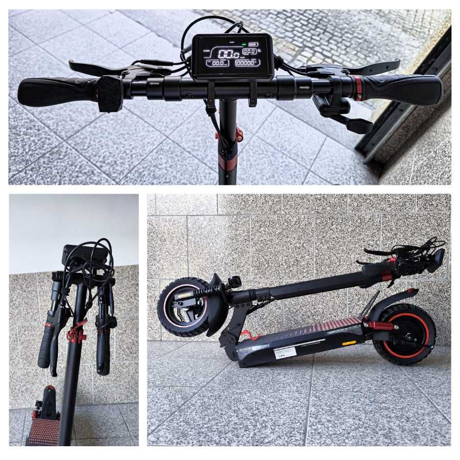 Trotinete Elétrica – 600W, 45km de Autonomia 40km/h Suspensão Total