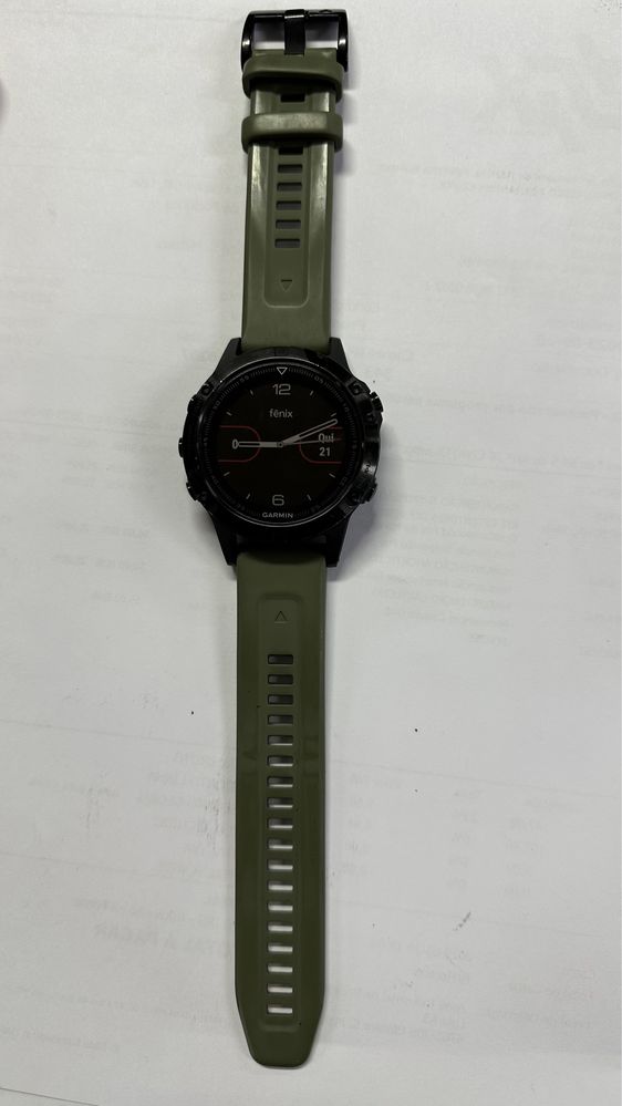 Relógio garmin  fenix 5 saphire