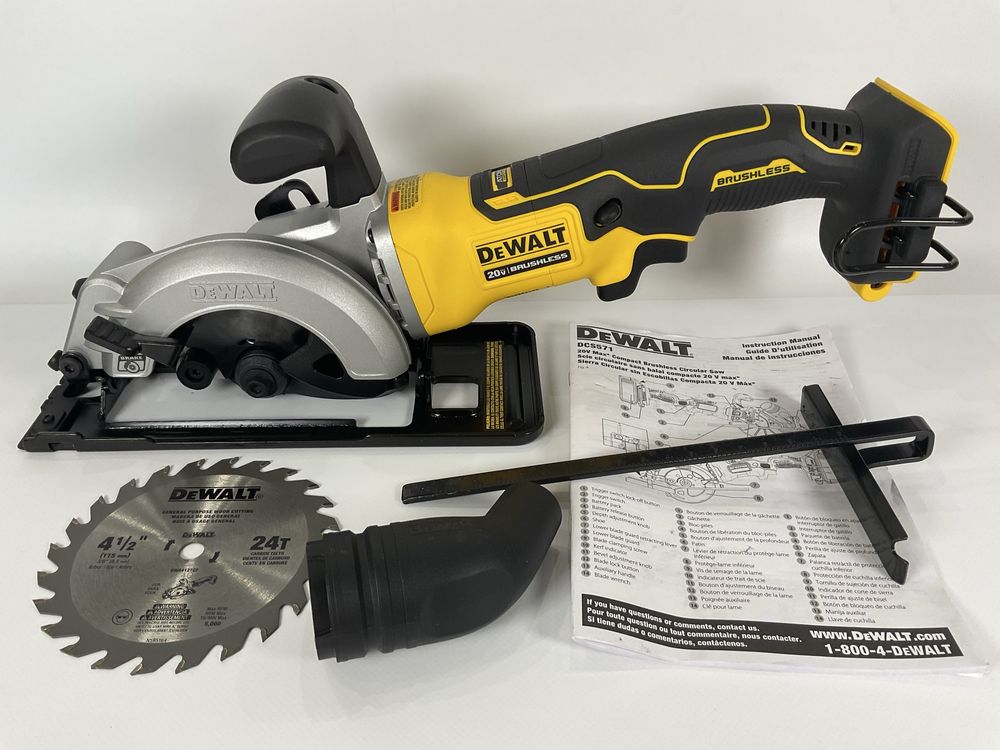 Акумуляторная бесщеточная дисковая пила DEWALT DCS571B ATOMIC 20V Max