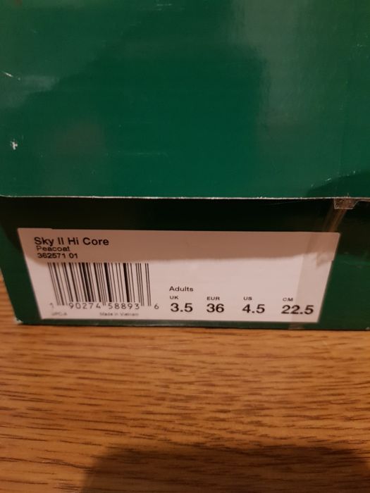 Кеди,снікерси, хайтопи ,ботинки PUMA Sky ll Hi Core