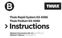 Thule KIT 4066 Renault Talisman