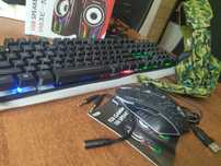 Zestaw gamingowy komputerowy RGB