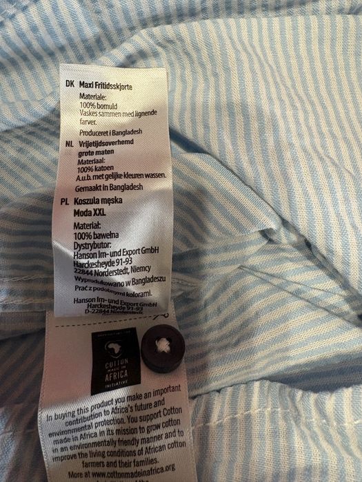 Koszula męska 5xl bardzo duża