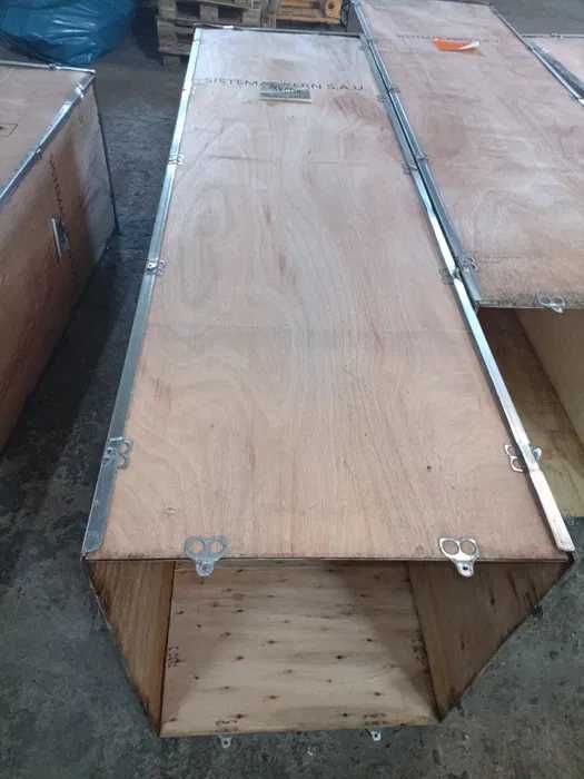 Skrzynie, opakowania, transport, sklejka