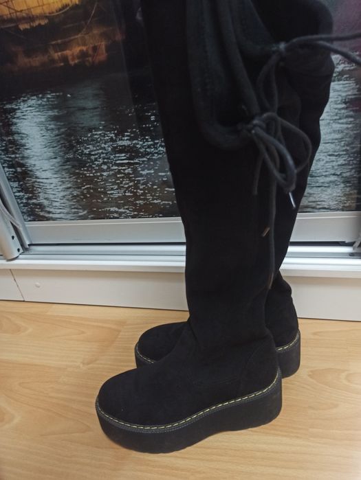 Ботфорди ,сапоги 38р демі