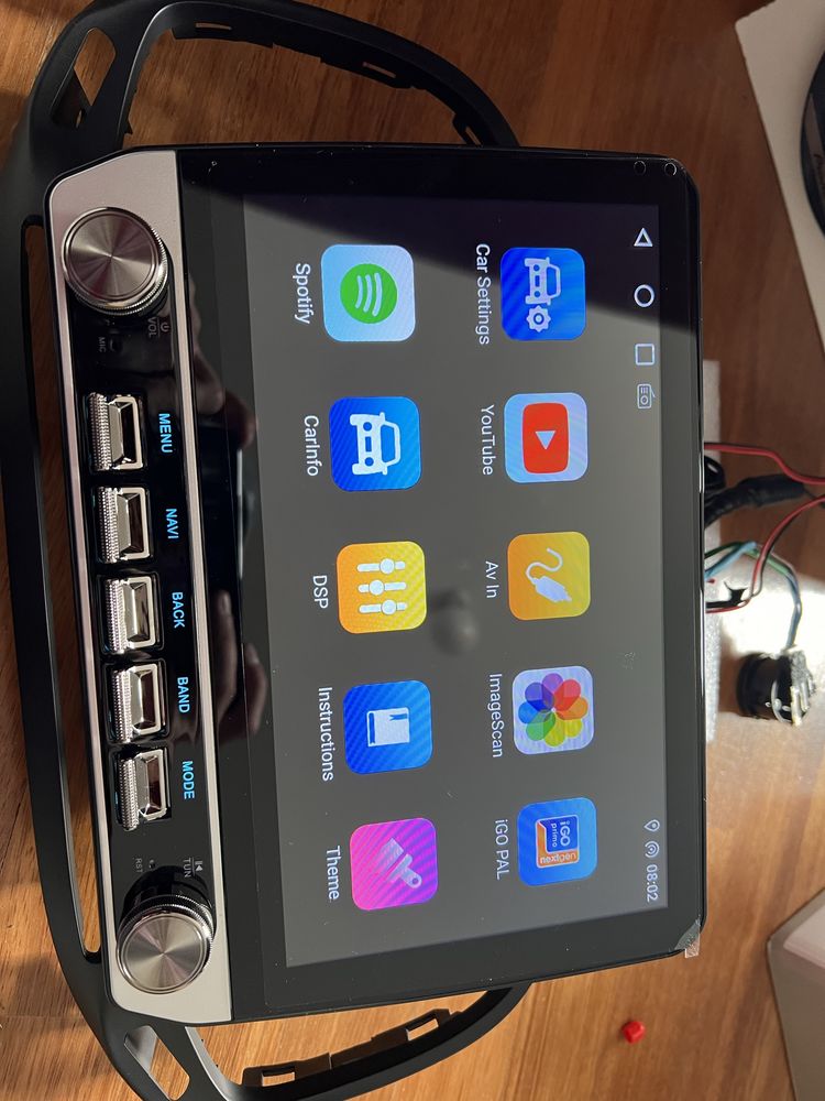 Radio android fiat doblo carplay android auto novo