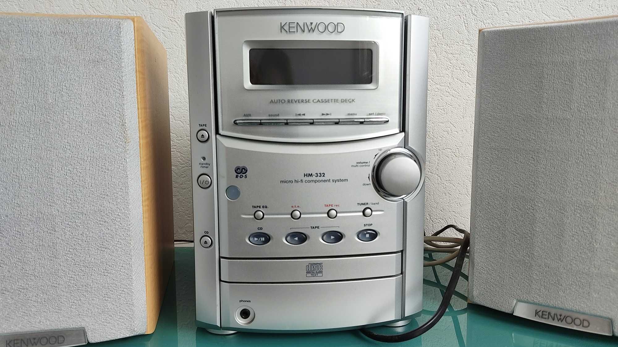 Музыкальный центр kenwood LS-М32E-S hi-fi усилитель кассетник сд-плеер